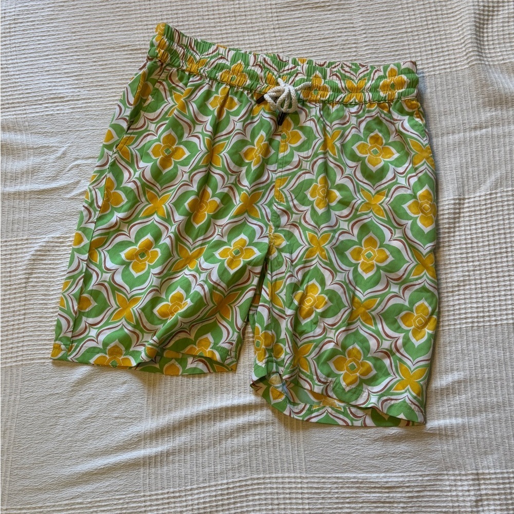 Soul Star England Men’s Retro Print Walk Shorts NWT Size Medium